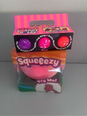 Authentic NeeDoh/Squeezy Sensory Fidget Toy Bundle